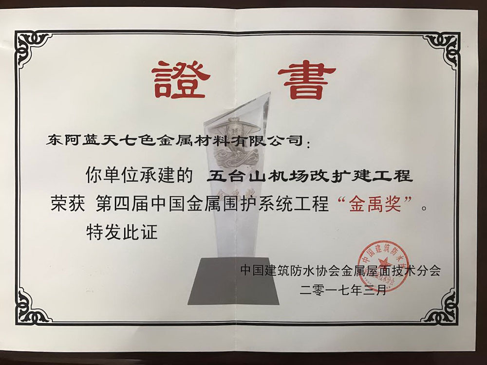 金禹奖（五台山机场）